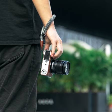 SmallRig 4880 - zestaw ze skórzanym etui do FUJIFILM X-M5, brązowy